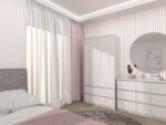 Double Door Wardrobe White - Image 8