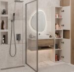 NEL BATHROOM POLE IN CASHMERE COLOUR - Image 10