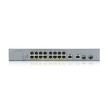 Zyxel GS1350-18HP Managed L2 PoE+ Switch with 16 Gigabit (1Gbps) Ethernet Ports and 2 SFP Ports - Image 4