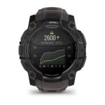 Garmin Instinct 3 AMOLED Aluminium 50mm Αδιάβροχο Smartwatch με Παλμογράφο (Black with Charcoal Band) - Image 7