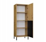 Floor Cabinet Kamaro Brown 53.5x40x146cm - Image 3