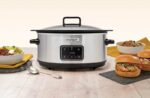 Crock-Pot CSC112X 6.5-litre slow cooker (silver) - Image 9