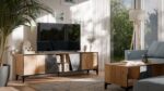 Cama 4D RTV cabinet OVO 180x38xH53 oak/concrete - Image 3