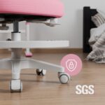Junior 5.0 Pink swivel chair - Image 4