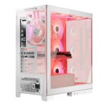 Modecom Volcano Space Apex ARGB Gaming Midi Tower Computer Case with Side Window White - Image 8