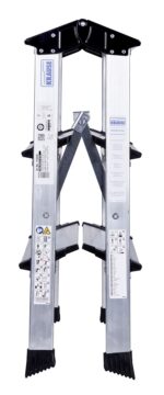 Krause Monto Treppo Ladder Aluminum with 2x4 Steps 65cm - Image 2