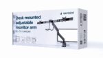 Gembird MA-DA3-03 monitor mount / stand 68.6 cm (27 ) Desk Black - Image 14