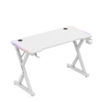 Huzaro Hero 2.3 RGB Gaming Desk white - Image 3