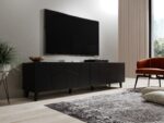RTV cabinet ETNA 200x42x52 matte black - Image 5