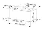 Built-in under-cupboard kitchen hood MAAN Fiugi 2 50 310 m3/h  Black - Image 2