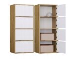 ALMA CHEST OF DRAWERS ARTISAN OAK/WHITE - Image 4