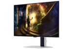 Samsung Odyssey G6 G61SD OLED HDR Monitor 27" QHD 2560x1440 240Hz with Response Time 0.03ms GTG Silver - Image 3