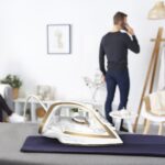 Tefal Puregliss FV8042 Dry & Steam iron Durilium AirGlide Autoclean soleplate 3000 W Bronze  White - Image 4