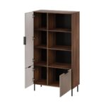 Sideboard Almera Wooden Cashmere 90x42x165cm