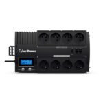 CyberPower BR700ELCD-FR uninterruptible power supply (UPS) Line-Interactive 0.7 kVA 420 W 8 AC outlet(s) - Image 2