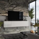 RTV cabinet ABI 4D 200x38x62 white matt - Image 3