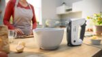 Bosch MFQ37470 Hand mixer 750 W Black  White - Image 3