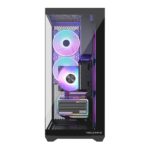 Modecom Volcano SPACE XL Gaming Full Tower Computer Case with Side Window and ARGB Lighting Black - Image 9