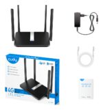 Cudy LT500 wireless router Fast Ethernet Dual-band (2.4 GHz / 5 GHz) 4G Black - Image 5