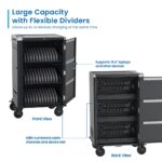 Ewent Floor Rack Cabinet Black EW1701 - Image 2