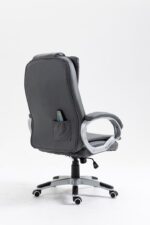 Activejet heated office chair with massage YK7304 grey - Image 8
