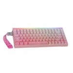 HERO84 HE PINK+Gradient+Contour Dragon King RGB AULA gasket keyboard - Image 12