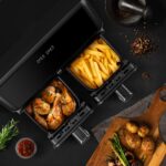 Double fat-free fryer  2200 W  capacity 8 l  LED display - Image 4