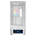 Modecom Volcano AQ500 Gaming Midi Tower Computer Case with Side Window and ARGB Lighting White - Image 8