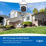 TP-Link Outdoor Pan/Tilt Security Wi-Fi Camera SPEC: 3K 5MP (2880x1620)  2.4 GHz  2 × External Antennas  1 × Ethernet Port  Horizontal 360o - Image 12