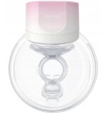 MOMCOZY S12 Pro – Wearable Breast Pump  Pink  Single Set - Image 5