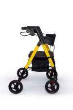 Four-wheel Rehabilitation Walker Marsylia  Yellow RF-617/Ż REHAFUND - Image 2