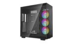 Deepcool CH780 Gaming Full Tower Computer Case with Side Window and RGB Lighting Black - Image 5