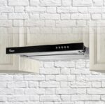 Akpo WK-7 Light Glass 50 Under-cabinet cooker hood Inox  Black
