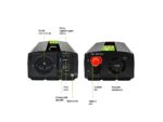 Green Cell PowerInverter LCD 12V 500W/10000W car inverter with display - pure sine wave - Image 5