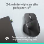 Logitech MX Master 4 Wireless Ergonomic Bluetooth Mouse Graphite - Image 11
