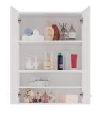 Topeshop POLA MINI DD BIEL bathroom storage cabinet White - Image 2