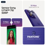 Motorola Edge 70 Fusion 5G (12/256GB) PANTONE Orient Blue - Image 6