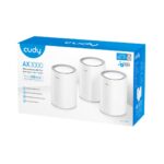 Cudy AX3000 Wi-Fi 6 Mesh 2.5G Solution Dual-band (2.4 GHz / 5 GHz) Wi-Fi 6 (802.11ax) White Internal - Image 3