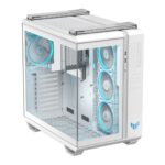 Asus TUF Gaming GT502 Horizon ARGB Midi Tower Computer Case with Side Window White Edition - Image 8