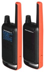 Motorola T82 Twin Pack two-way radio 16 channels Black Orange - Image 2