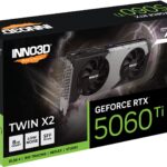 Inno 3D GeForce RTX 5060 Ti 8GB GDDR7 Twin X2 Graphics Card