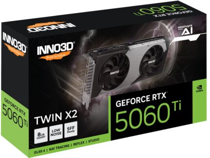 Inno 3D GeForce RTX 5060 Ti 8GB GDDR7 Twin X2 Graphics Card