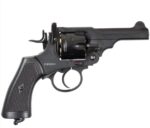 WEBLEY MKVI .455 Police cal.4.5 mm Diabolo cartridge 6-shot barrel 4’ CO2 Black Ekp to17J - Image 10