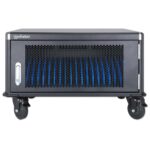 Manhattan Laptop Charging Cabinet Desktop via AC Adapter (EU) 20-bay  Install device's AC Adapter (power cables) into unit  Suitable for ALL laptops (to 16 )  iPads  MacBooks  Chromebooks  other portable devices  Bays 380x30x280mm  Cart  Lockable - Image 13