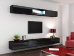 Cama Cabinet VIGO  90  full 90/35/32 black/black gloss - Image 9