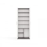 OLIV 2D CLOSED SHELVING UNIT  ANTHRACITE/WHITE SET - Image 7