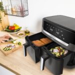 Tefal Easy Fry Dual XXL EY942HE0 fryer Double 11 L Stand-alone 2020 W Hot air fryer Grey - Image 3