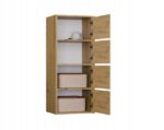 ALMA CHEST OF DRAWERS  ANTHRACITE/ARTISAN OAK - Image 2