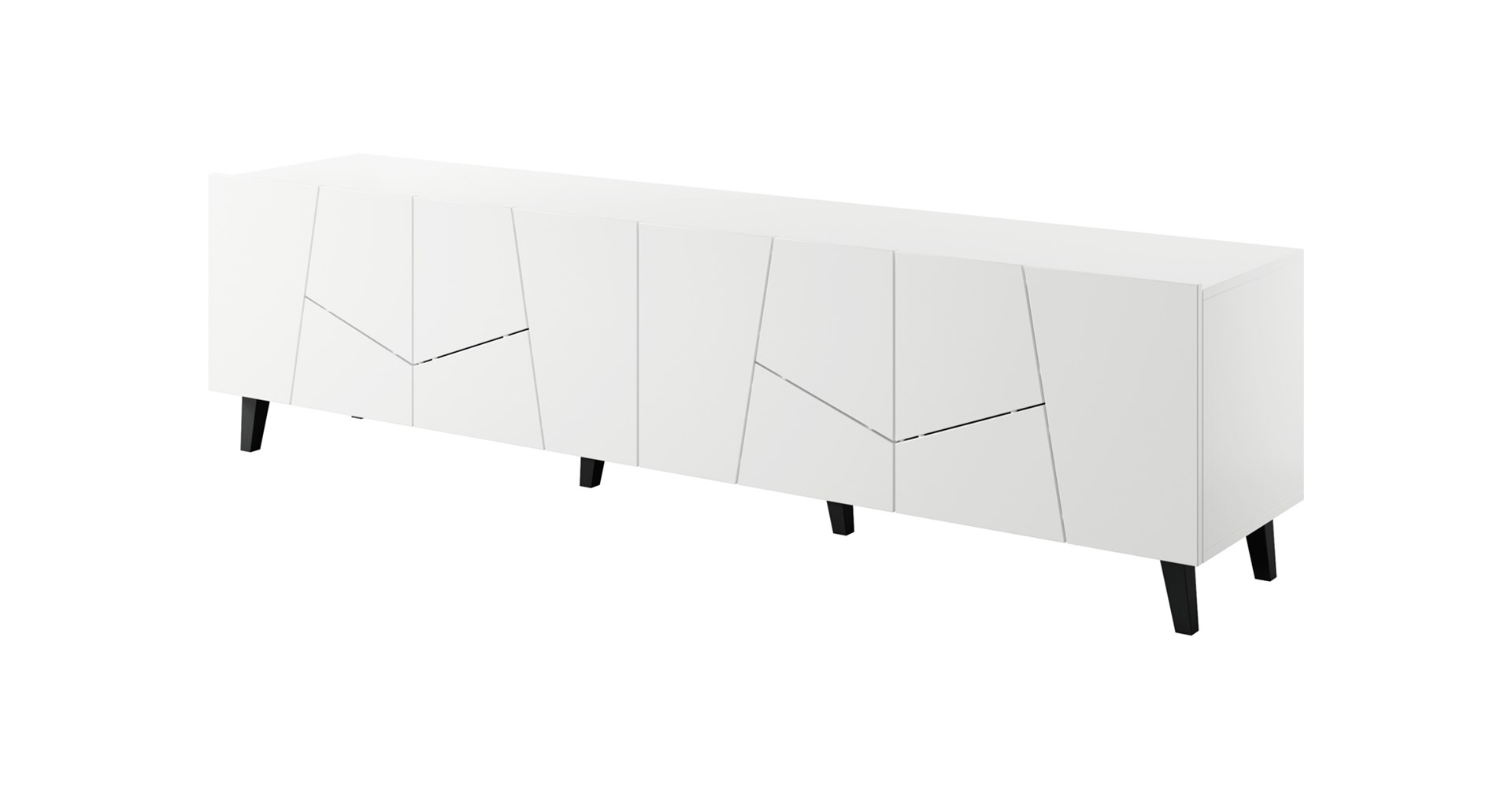 RTV cabinet ETNA 200x42x52 white matt - Image 1
