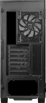 MSI MPG VELOX 100P AIRFLOW Mid Tower Gaming Computer Case 'Black  3x 120mm Fan + 1x 120mm ARGB Fan  ARGB light strip  USB Type-C  1x Tempered Glass  Center  E-ATX  ATX  mATX  mini-ITX' - Image 2